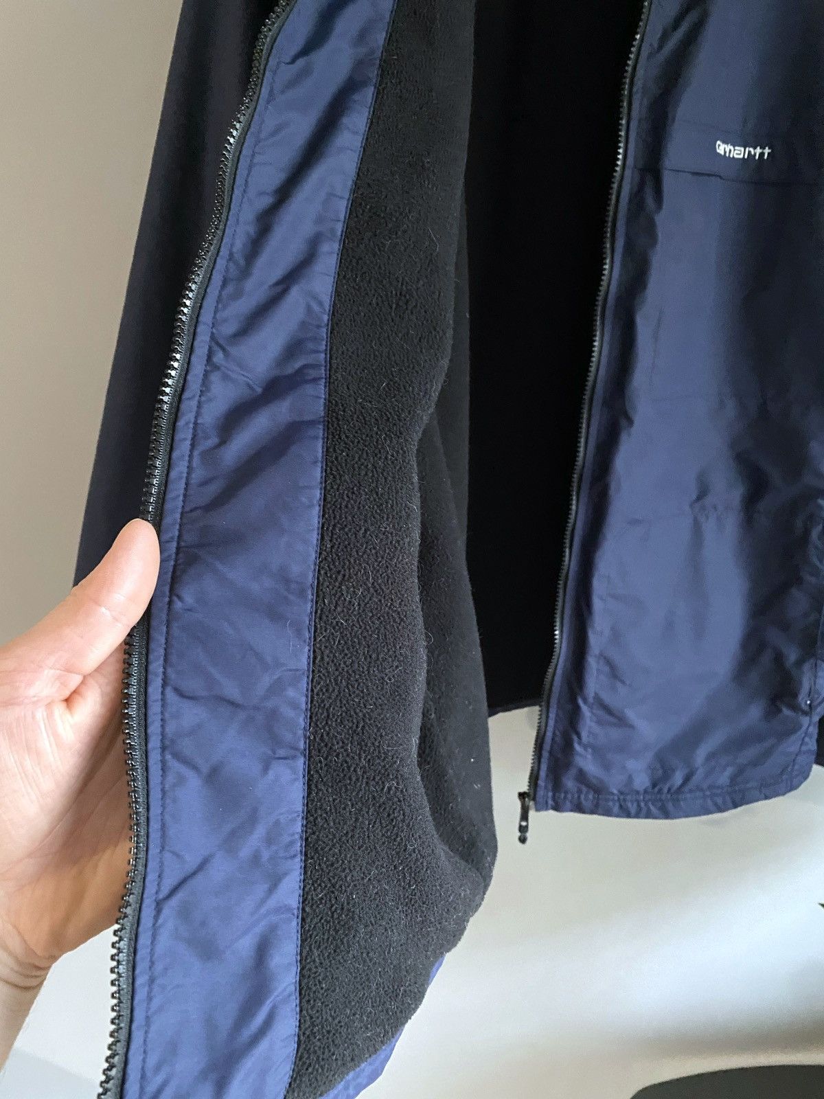 Carhartt × Vintage Carhartt Men's Zip-Up Jacket With Fleece Lining, Size XL Size US XL / EU 56 / 4 - 14 Thumbnail