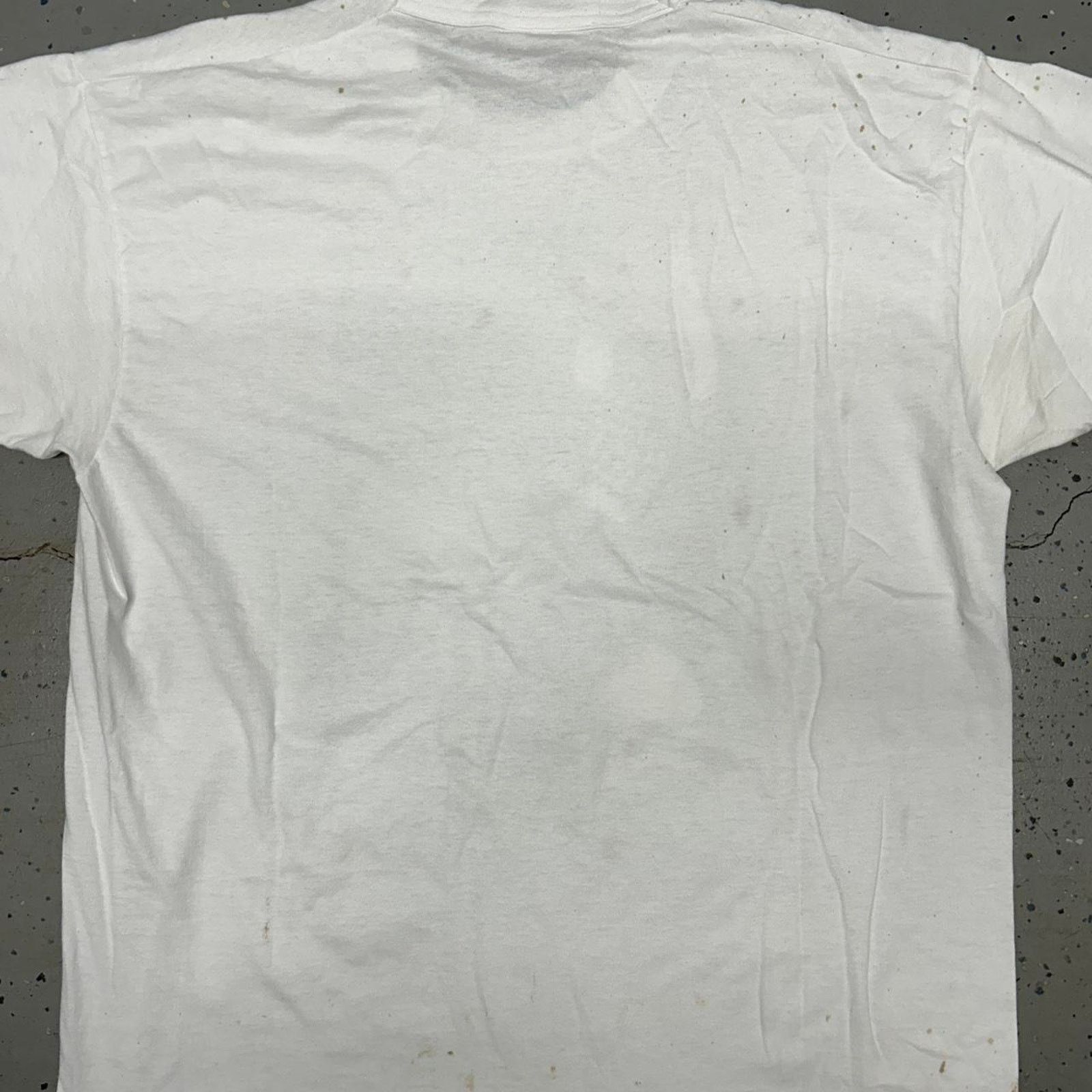 Fruit Of The Loom White vintage 90s Bird graphic tee Size US XL / EU 56 / 4 - 8 Thumbnail