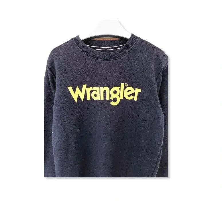 Cowboy Equipment × Vintage × Wrangler Wrangler Spell Out Sweatshirt Size US S / EU 44-46 / 1 - 2 Thumbnail