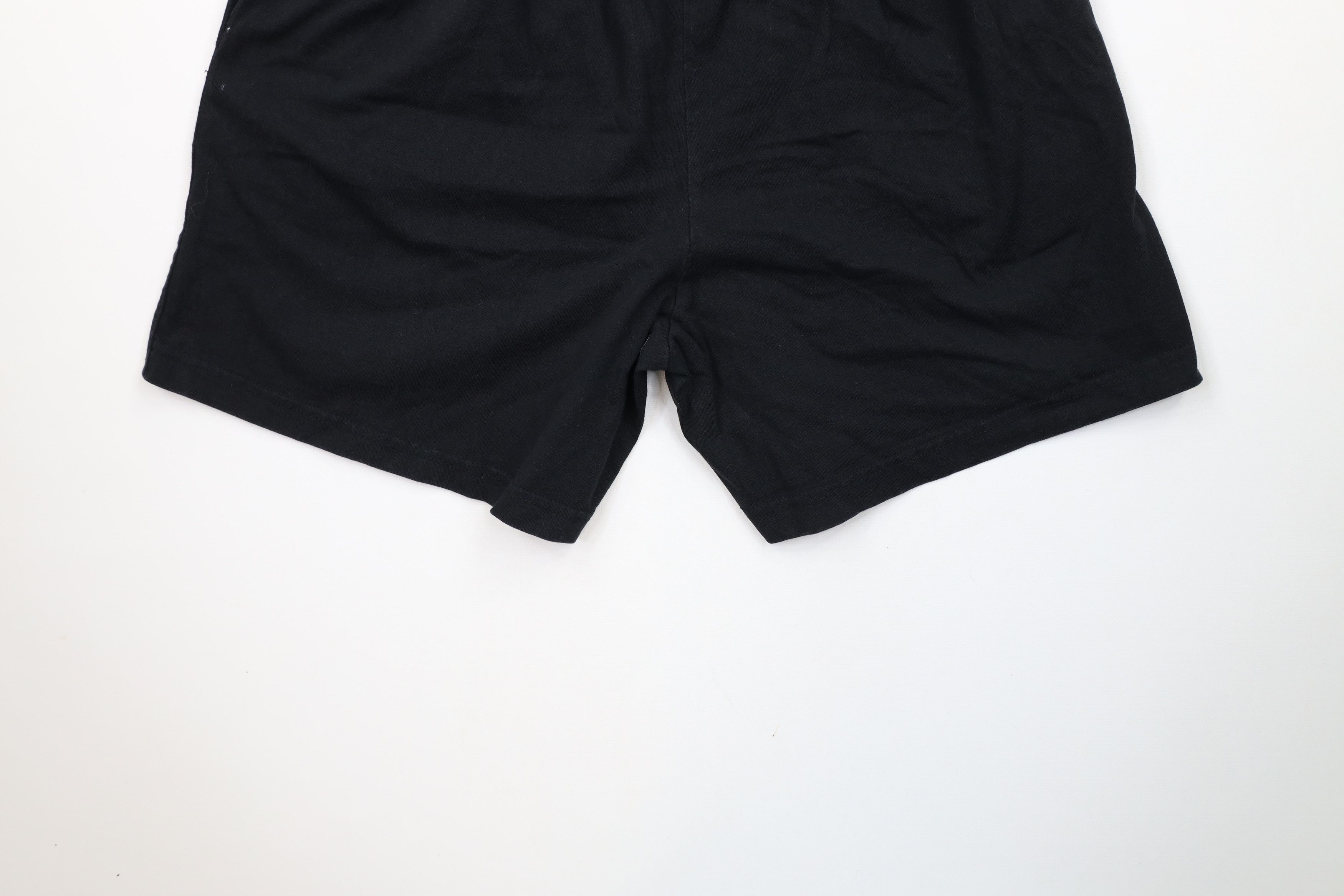 Reebok × Vintage Vintage 90s Reebok Spell Out Above Knee Shorts Black Cotton Size US 36 / EU 52 - 14 Thumbnail