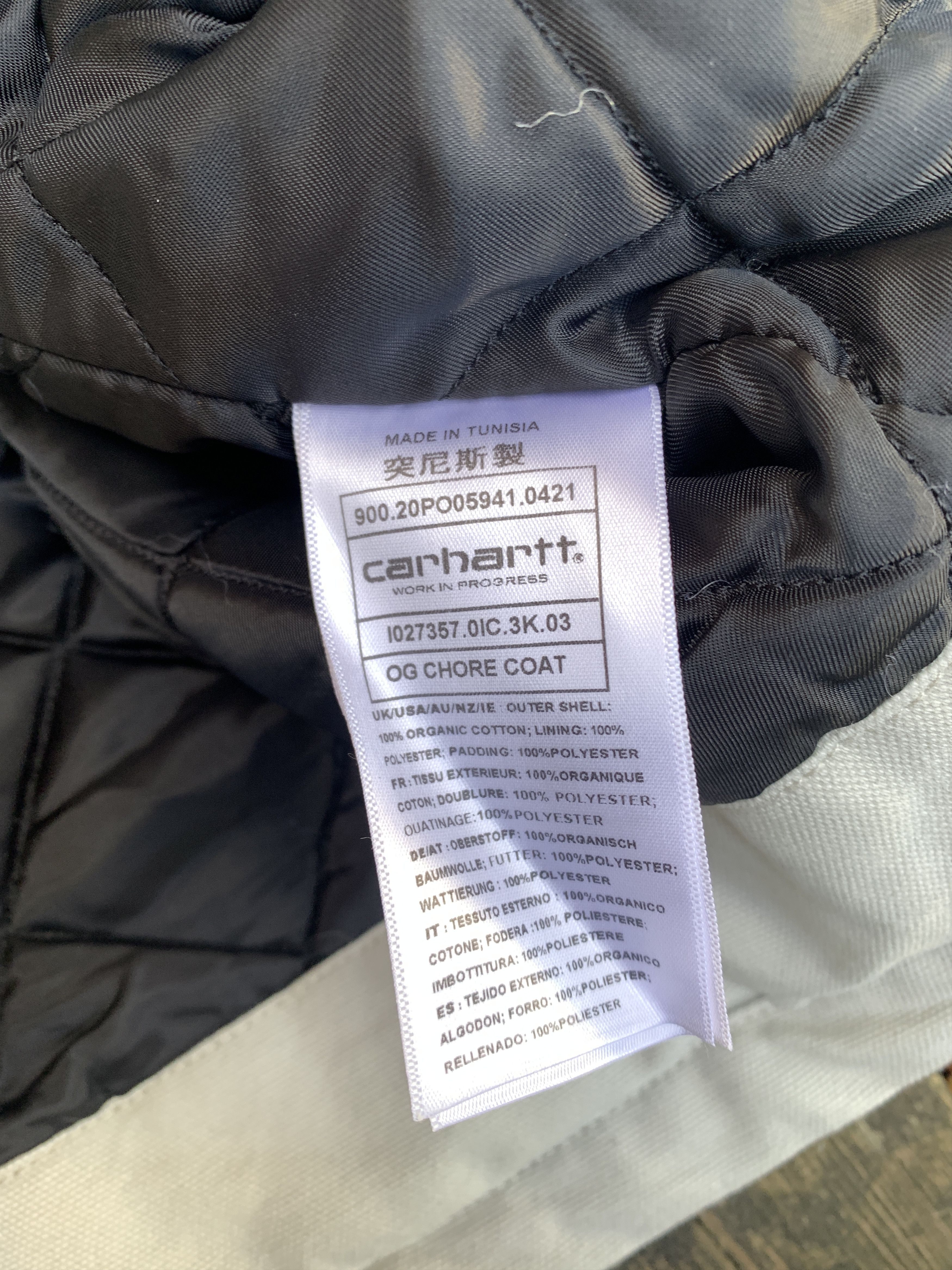 Carhartt Carhartt WIP OG Chore Coat Hammer/Hammer (aged canvas) Size US XL / EU 56 / 4 - 7 Thumbnail