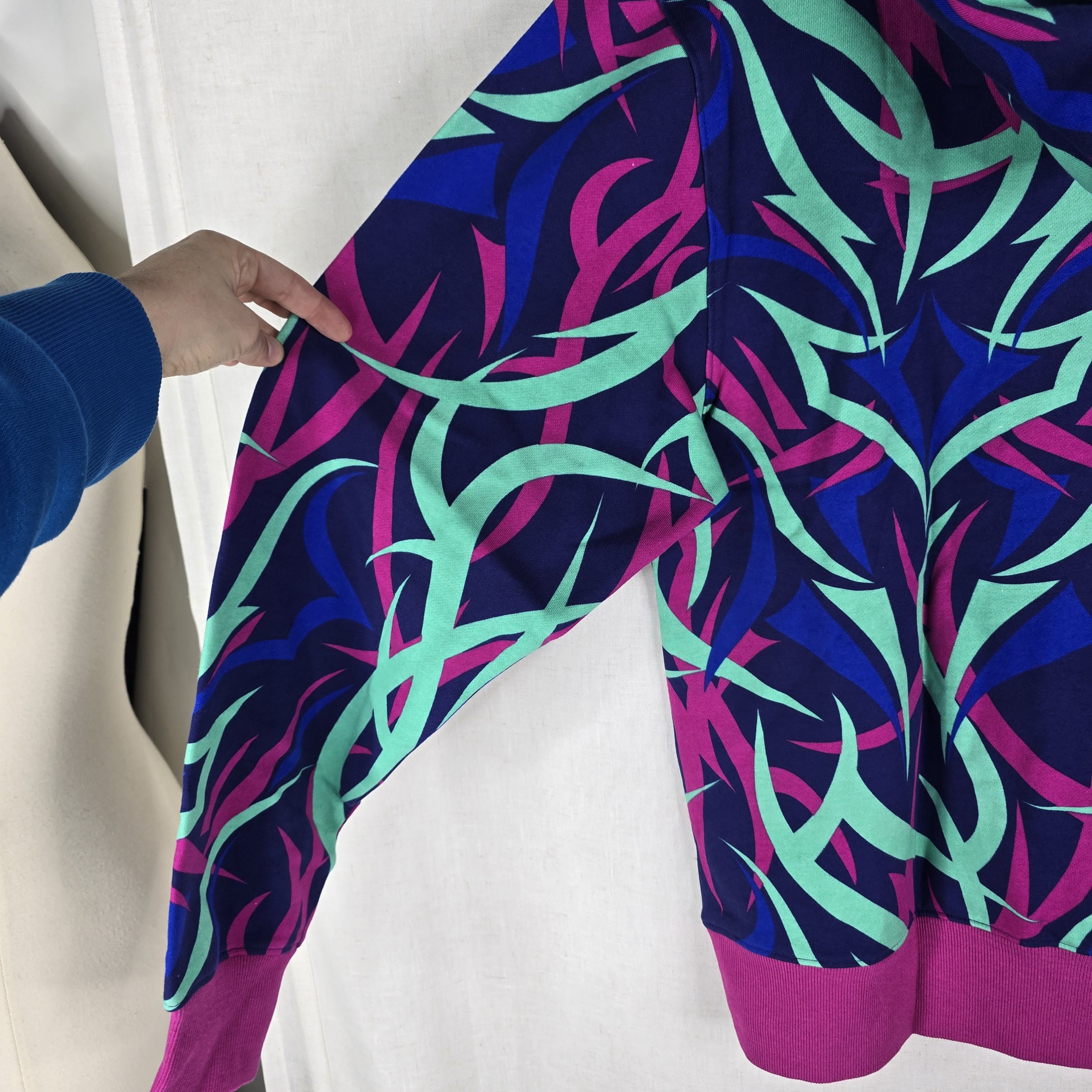 CLOT Clot XL Juice Alienegra Tribal Camo Hoodie Purple Pullover Size US XL / EU 56 / 4 - 5 Thumbnail