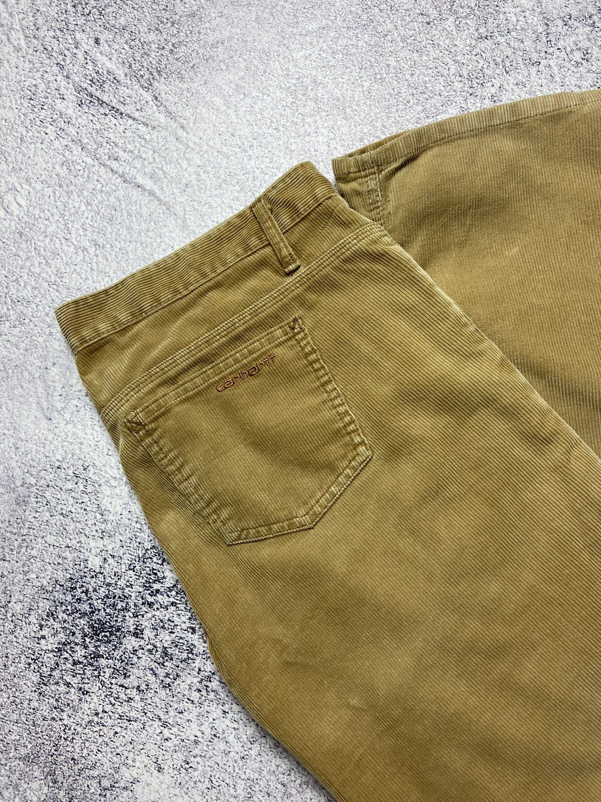 Carhartt × Vintage Vintage Carhartt Velvet Pants Rare Skate Rap Style Street Size US 31 - 5 Thumbnail
