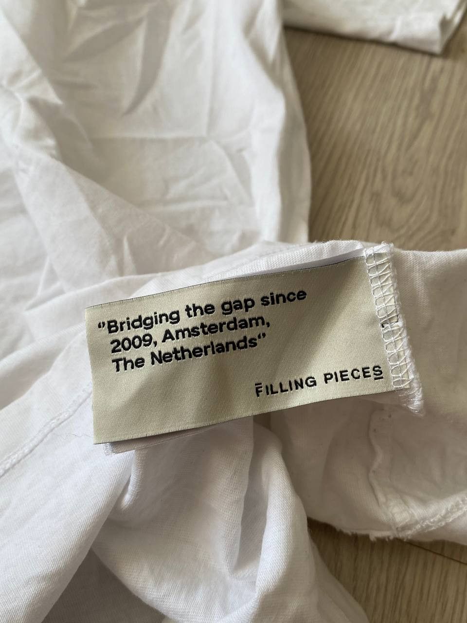 Filling Pieces Filling Pieces Centr Logo White Tee L Size US L / EU 52-54 / 3 - 10 Thumbnail