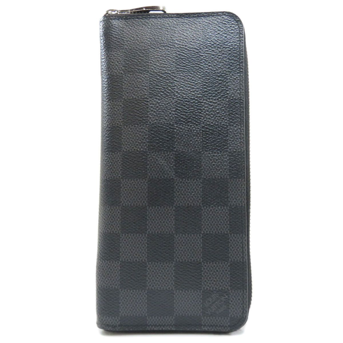 Louis Vuitton Zippy Vertical Damier Graphite Long Wallet