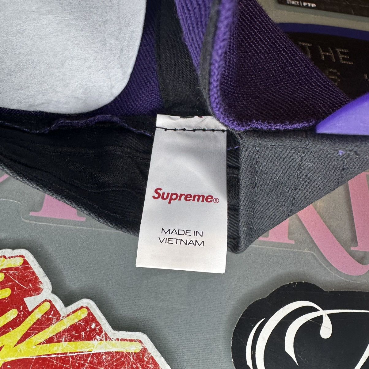 Supreme Supreme DJ Screw SUC 5 Panel Purple SS26 Adjustable Size ONE SIZE - 4 Thumbnail