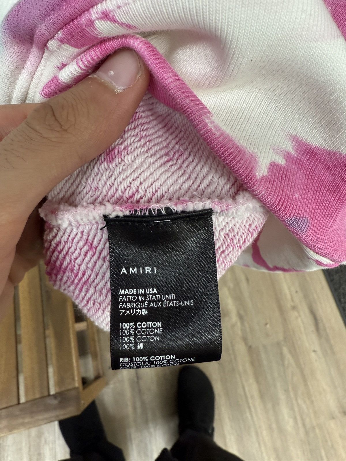Amiri Amiri Core Logo Tye Dye Hoodie Size US L / EU 52-54 / 3 - 7 Thumbnail