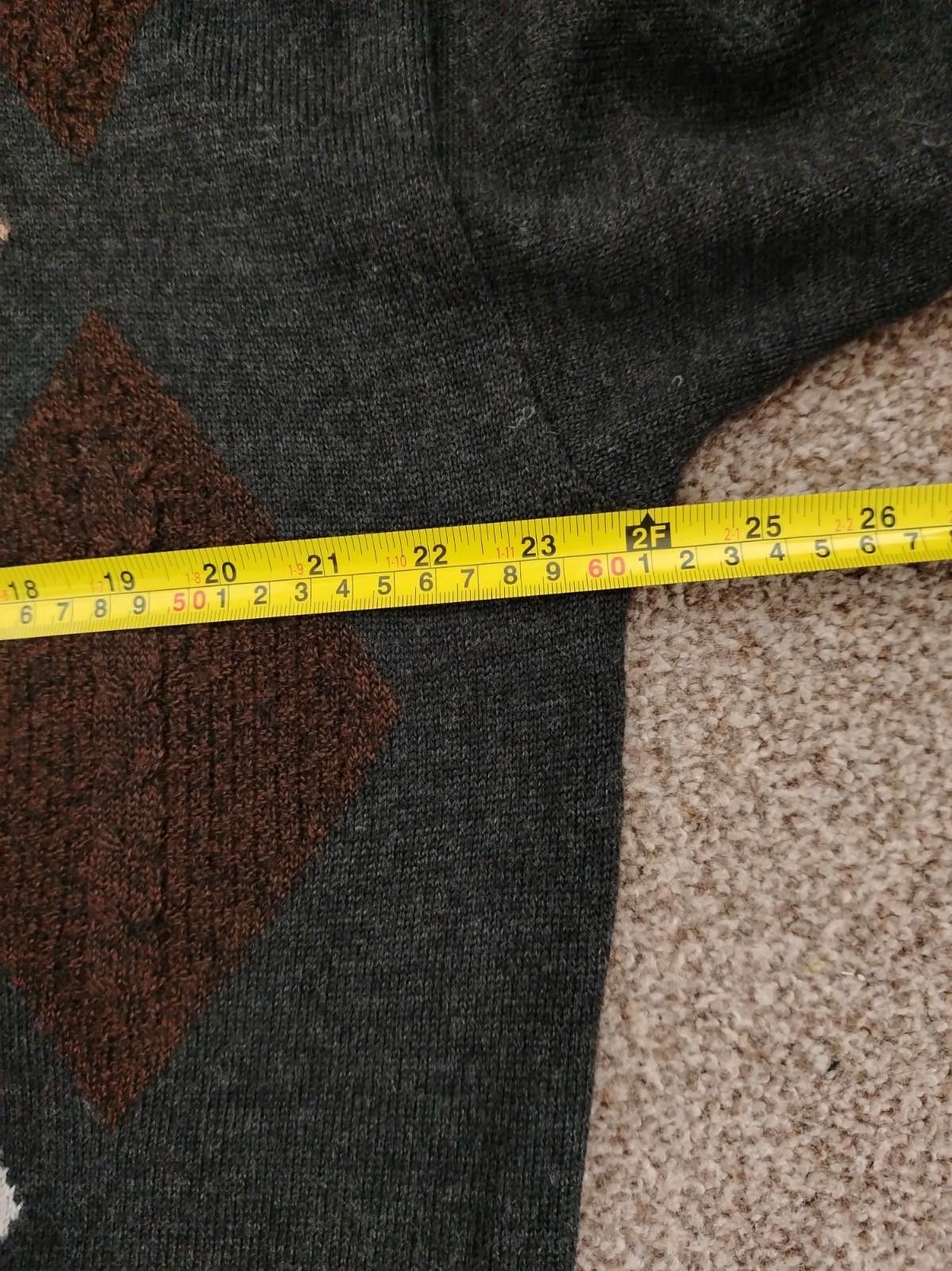 Other Vintage 90s PANCALDI & B Merino Wool Sweater Made in Italy Size US XL / EU 56 / 4 - 10 Thumbnail