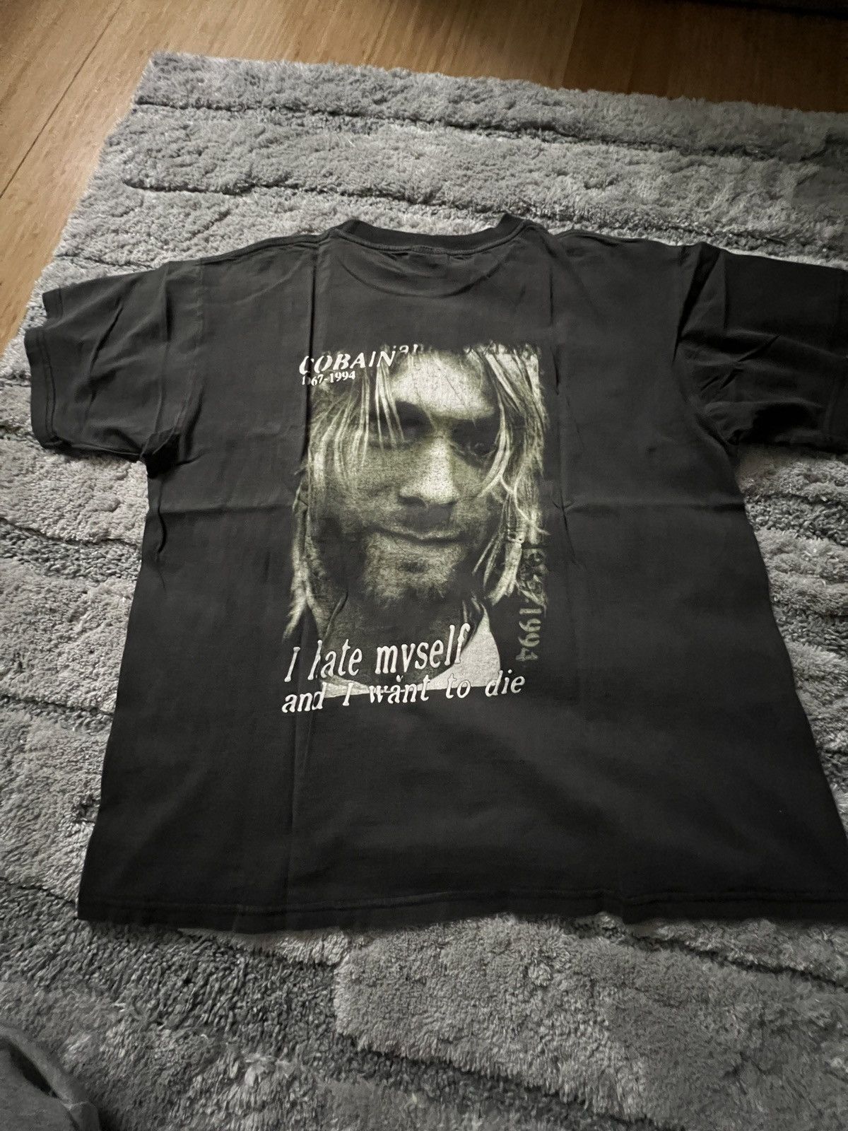 Vintage Vintage kurt cobain t shirt Size XL / US 12-14 / IT 48-50 - 5 Thumbnail