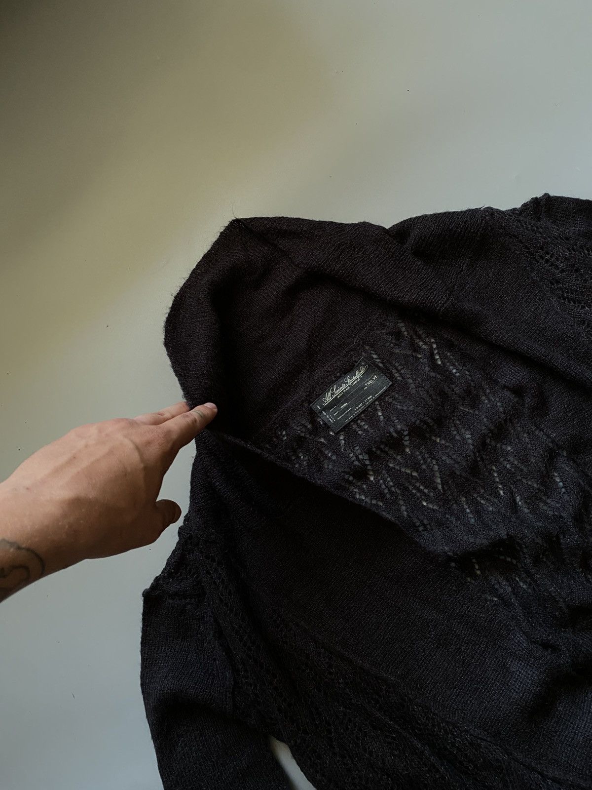 Allsaints Allsaints mohair rare asymmetrical rare sweaters Size M / US 6-8 / IT 42-44 - 2 Thumbnail