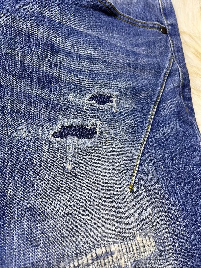 Number (N)ine Number (N)ine Size LDestroy pudding jeans 2502-Nextarrow Size US 30 / EU 46 - 3 Thumbnail