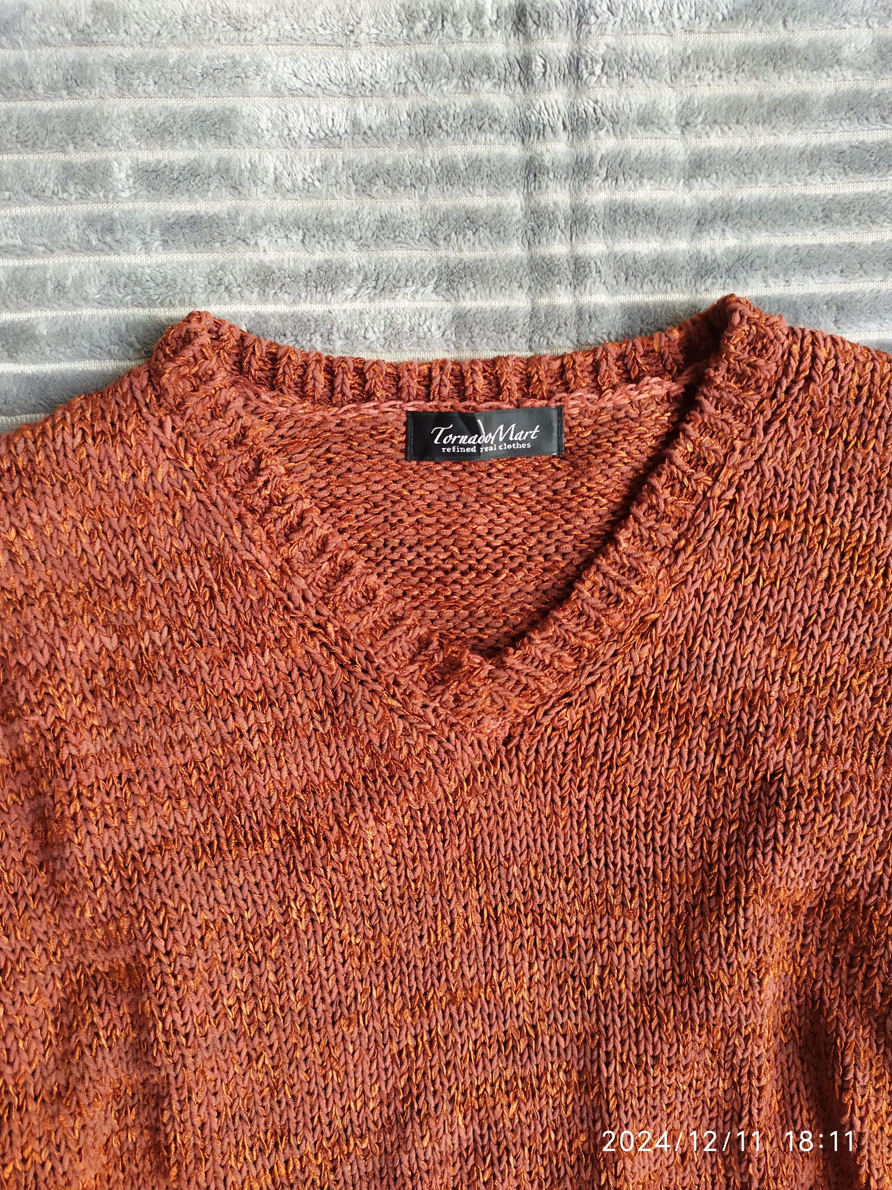 If Six Was Nine × Le Grande Bleu (L.G.B.) × Tornado Mart Japanese Tornado Mart Japan Knitwear Size US M / EU 48-50 / 2 - 4 Thumbnail