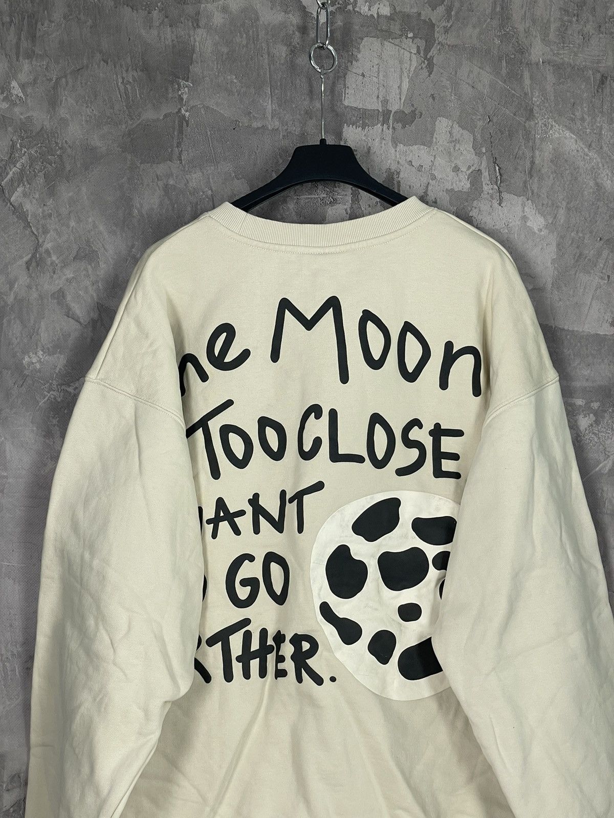 Broken Planet × Japanese Brand Broken Planet The Moon Is Too Close Rare sweatshirt Size US L / EU 52-54 / 3 - 6 Thumbnail