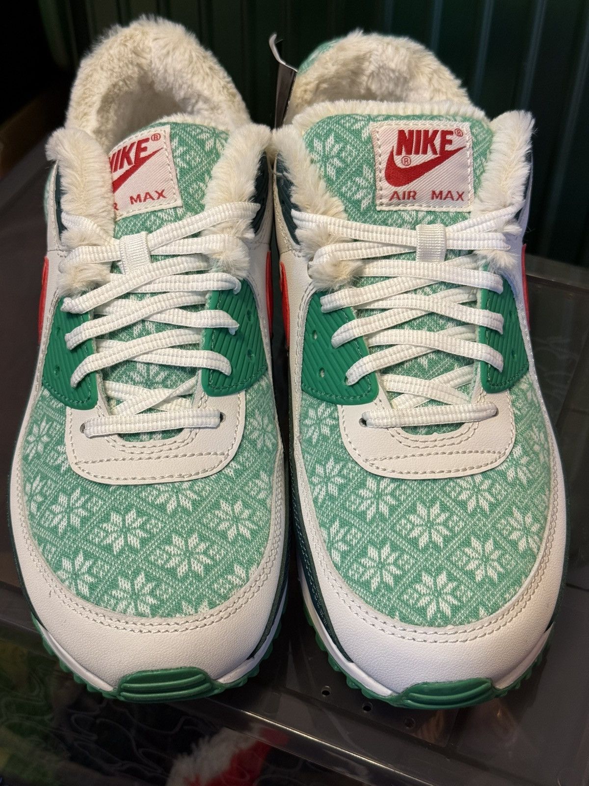 Nike Nike Air Max 90 NORDIC CHRISTMAS SIZE 9.5 Size US 9.5 / EU 42-43 - 9 Thumbnail