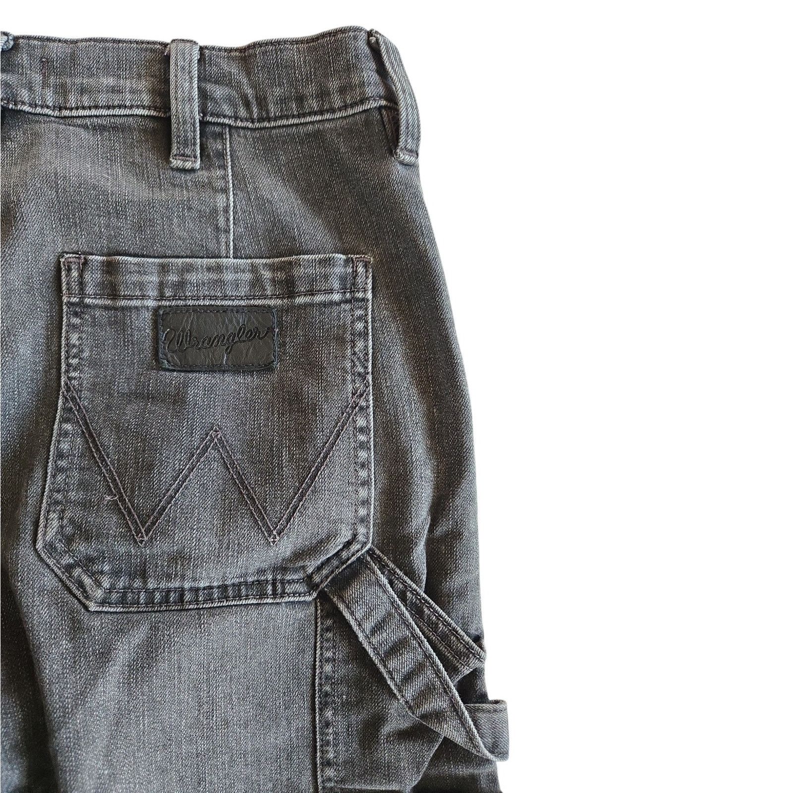 Wrangler Wrangler | High Rise-Crop- Straight-Carpenter Jeans| 27x27 Size 27" / US 4 / IT 40 - 9 Thumbnail
