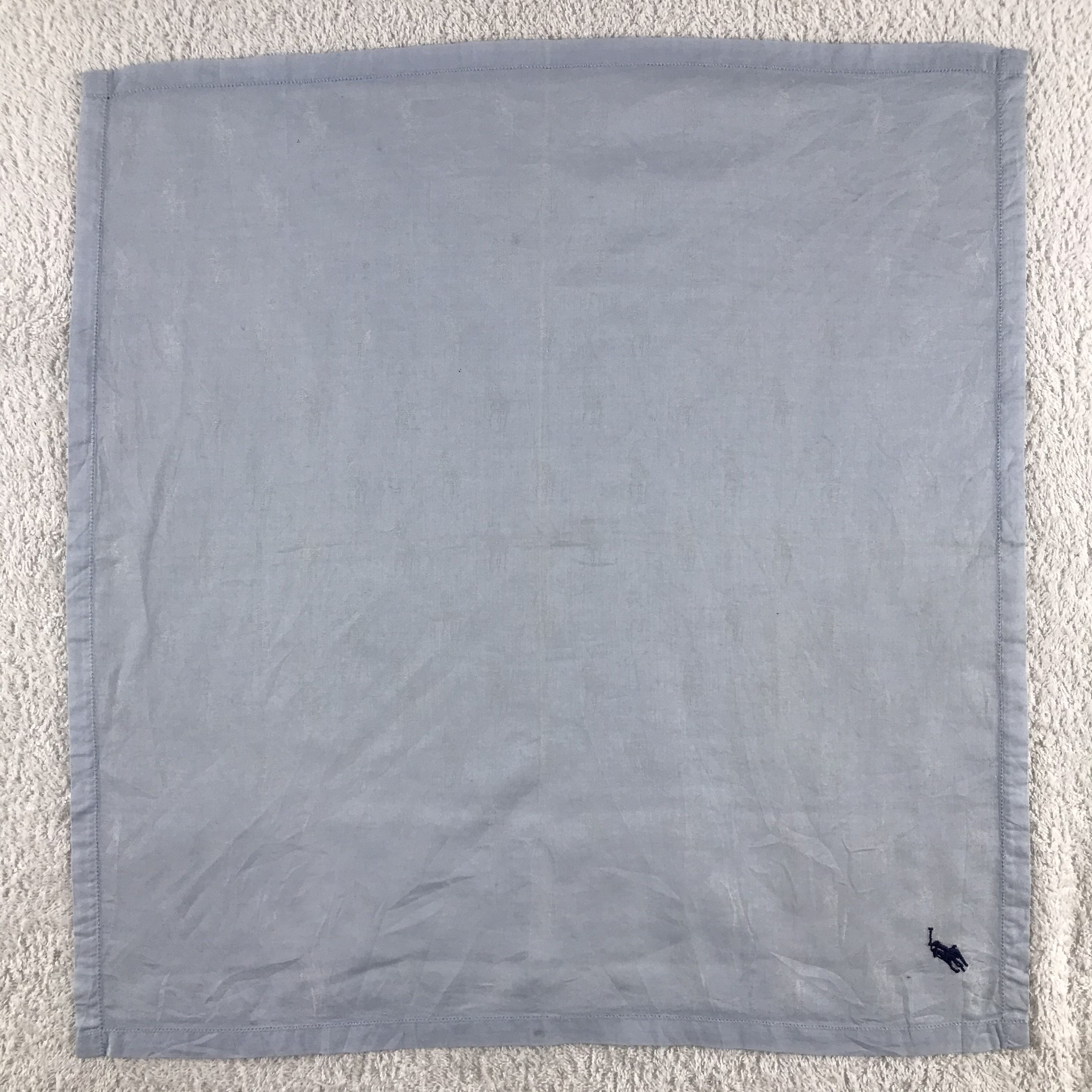 Polo Ralph Lauren × Vintage Polo Ralph Lauren Bandana / Handkerchief / Neckerchief -S140 Size ONE SIZE - 1 Thumbnail