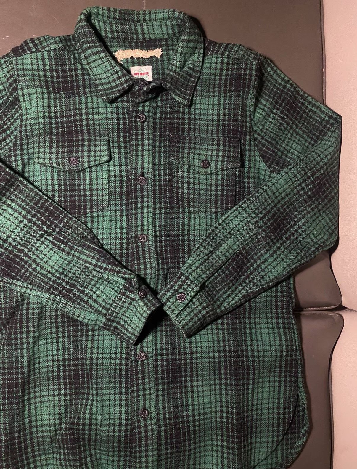 Off-White Off-White wool shirt jacket J35 Size US XS / EU 42 / 0 - 1 Thumbnail