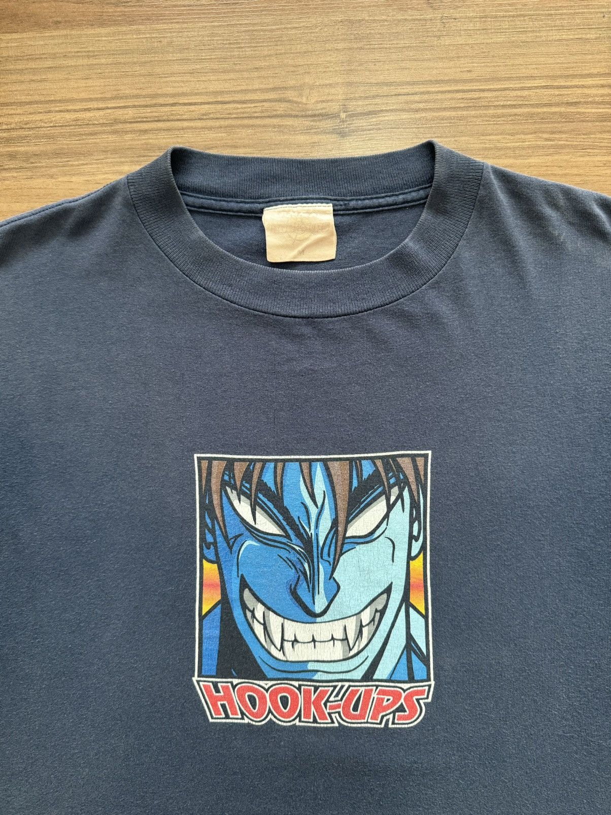 Hook-Ups × Vintage Vintage Hook-ups Devilman T-Shirt Size US M / EU 48-50 / 2 - 3 Thumbnail