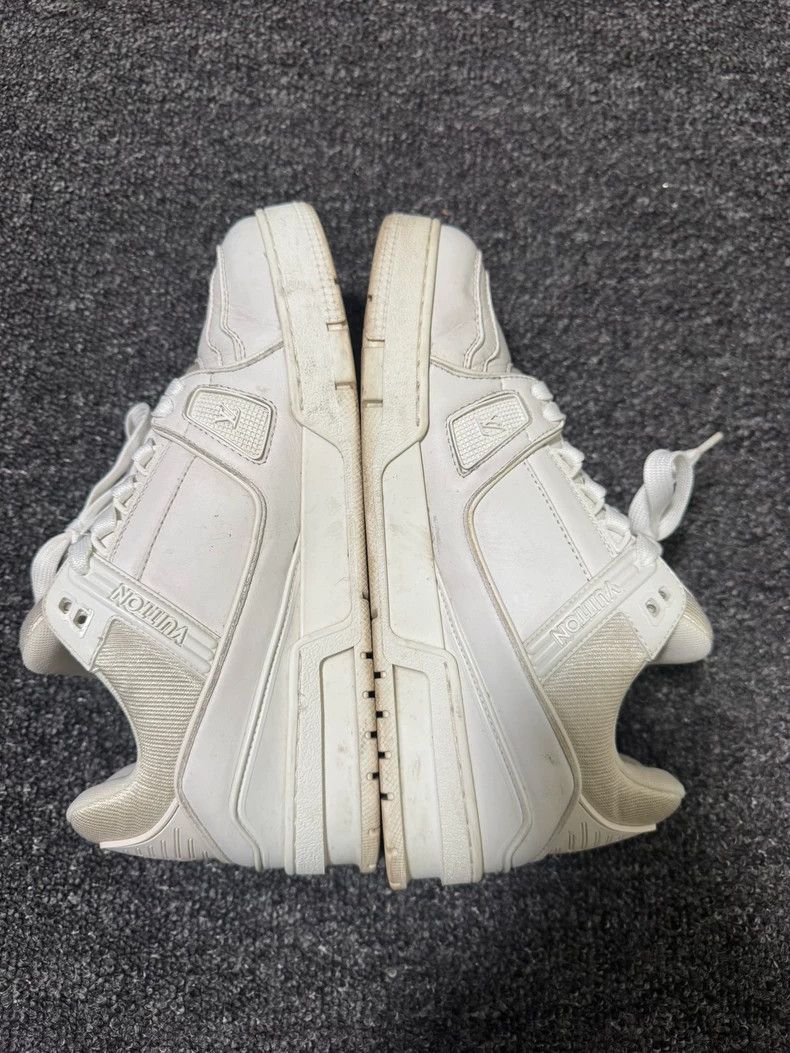 Louis Vuitton Louis Vuitton Trainer S neaker leather-rubber logoed low-c Size US 7.5 / EU 40-41 - 4 Thumbnail