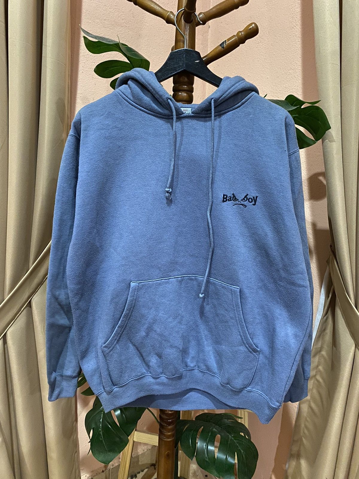 Vintage Vintage Bad Boy Hoodie – To Each His Own – 90s Streetwear Size US M / EU 48-50 / 2 - 2 Thumbnail