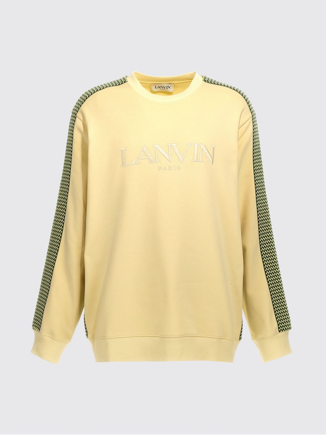 Lanvin Lanvin Sweatshirt Men Yellow Size US S / EU 44-46 / 1 - 1 Thumbnail