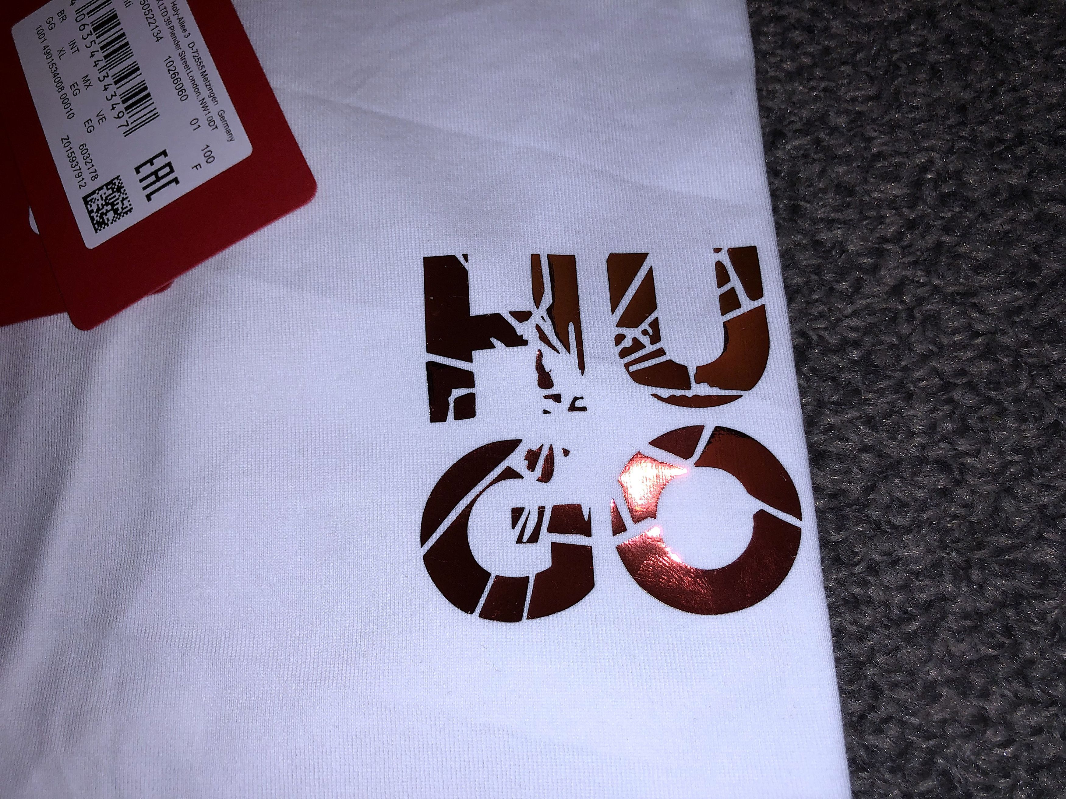 Hugo T-shirt Size US XL / EU 56 / 4 - 2 Thumbnail