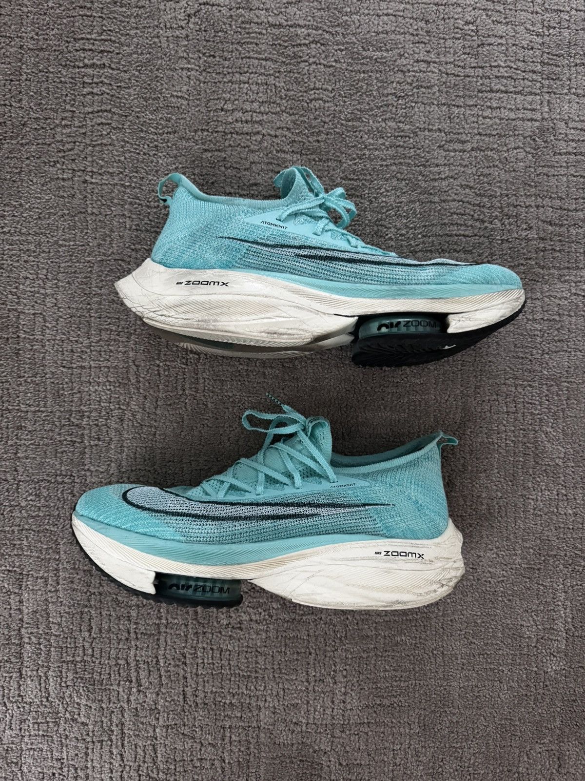 Nike Nike Air Zoom Alphafly Next% Sneakers - Hyper Turquoise Size US 12 / EU 45 - 1 Thumbnail