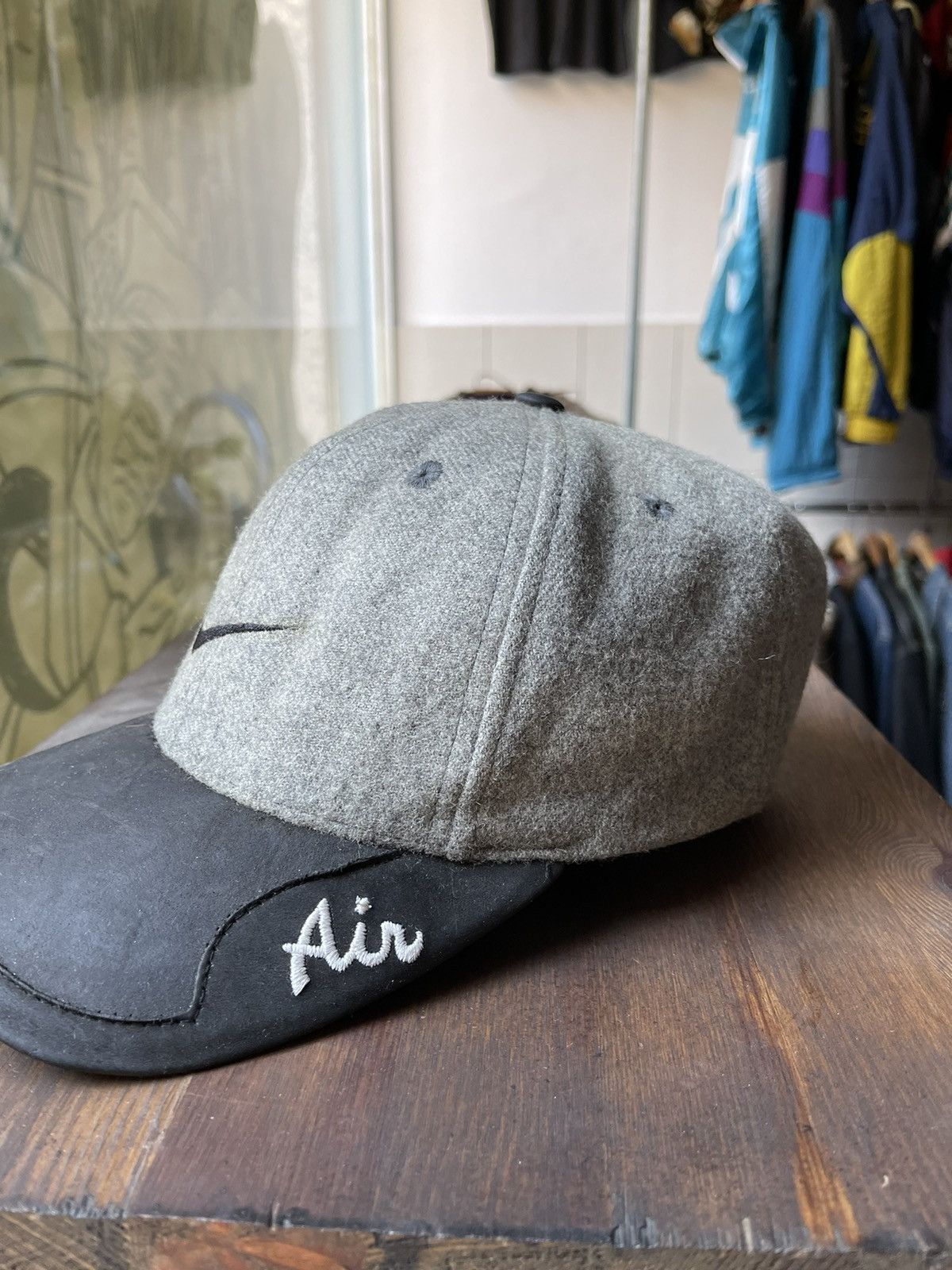 Nike × Vintage Vintage Nike 90s wool hat Size ONE SIZE - 2 Thumbnail