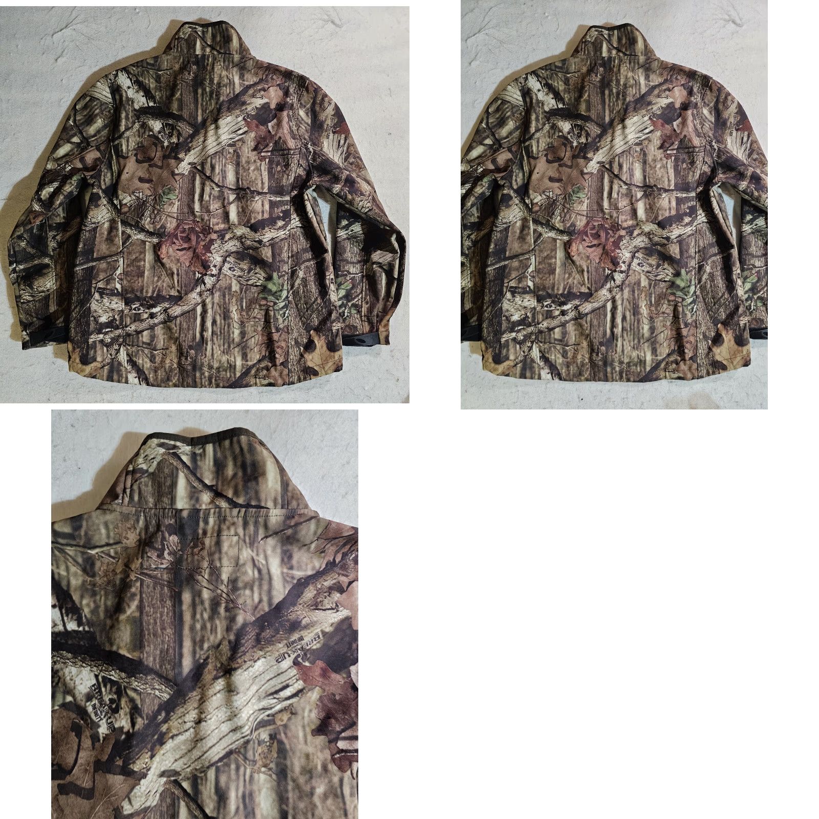 Vintage Mossy Oak Break Up Infinity Camo Lightweight Softshell Full Zip Jacket Mens L Size US L / EU 52-54 / 3 - 8 Thumbnail