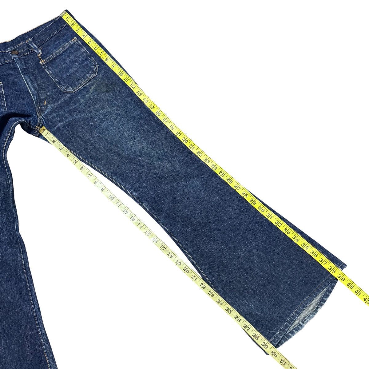 Vintage Vintage Big John Denim Bell Bottom Jeans Size US 29 - 19 Thumbnail