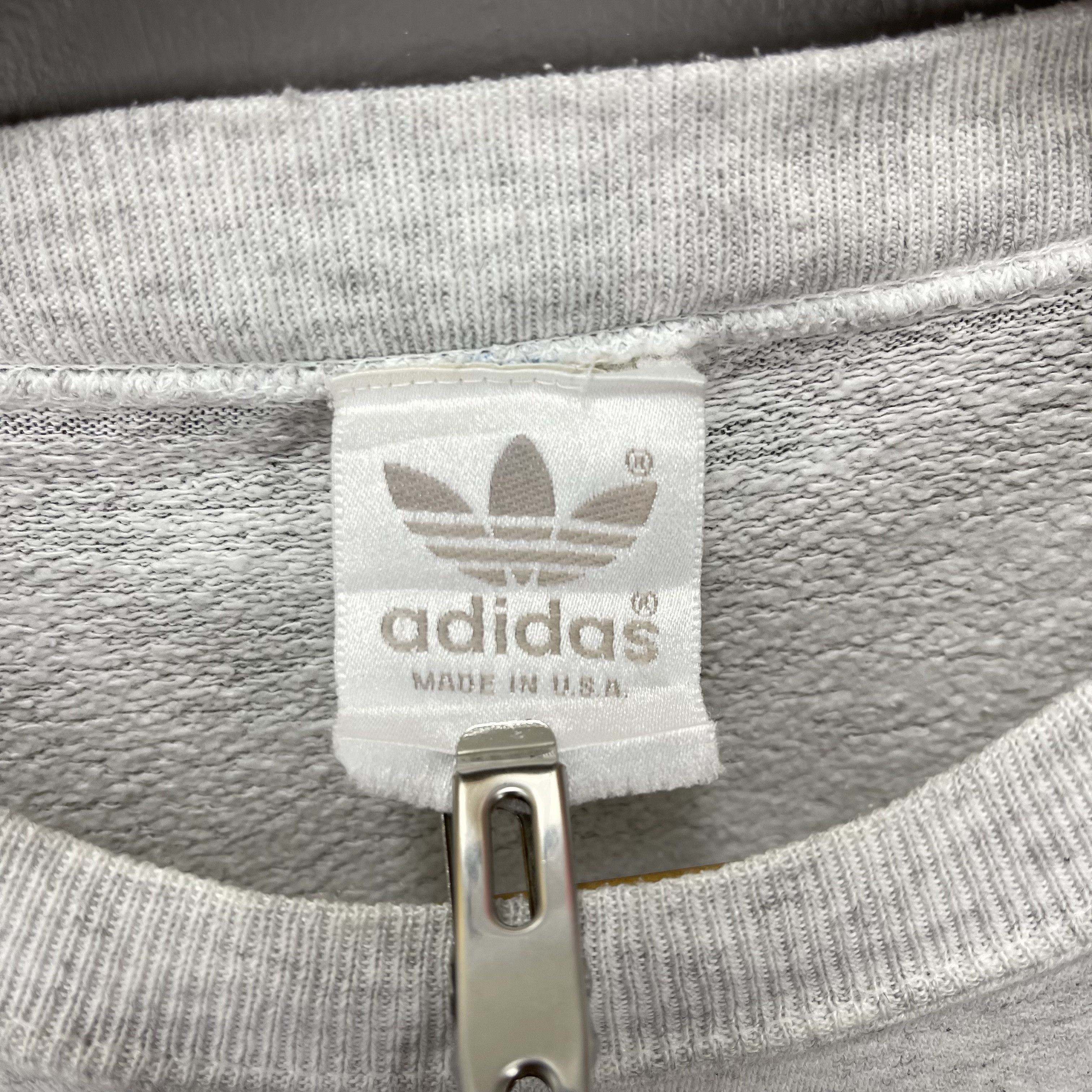 Adidas 90s Vintage ADIDAS TRIFOIL Crew Neck Sweatshirt #1405/AW Size US M / EU 48-50 / 2 - 7 Thumbnail