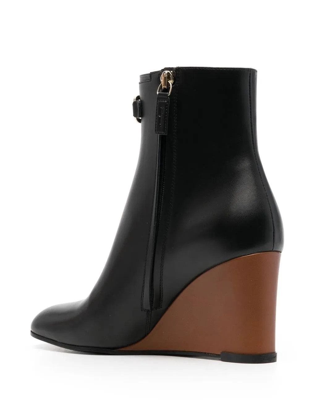 Salvatore Ferragamo o1y0426 Ankle Boots in Black Size US 5 / IT 35 - 3 Thumbnail