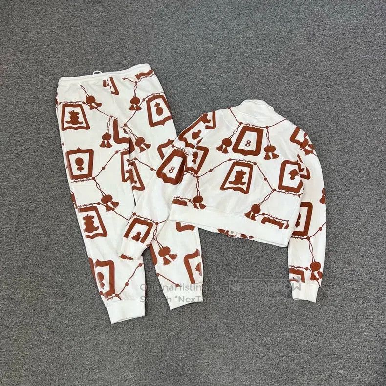 Hermes Hermes Lantern print white sport set Size XS / US 0-2 / IT 36-38 - 2 Thumbnail