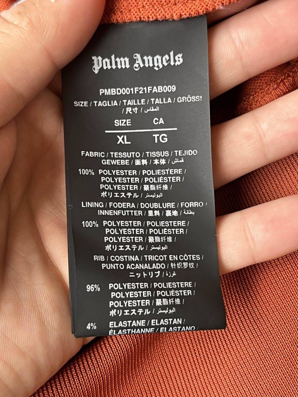 Missoni × Palm Angels VERY CLEAN PALM ANGELS X MISSONI TRACK JACKET SIZE XL Size US XL / EU 56 / 4 - 10 Thumbnail