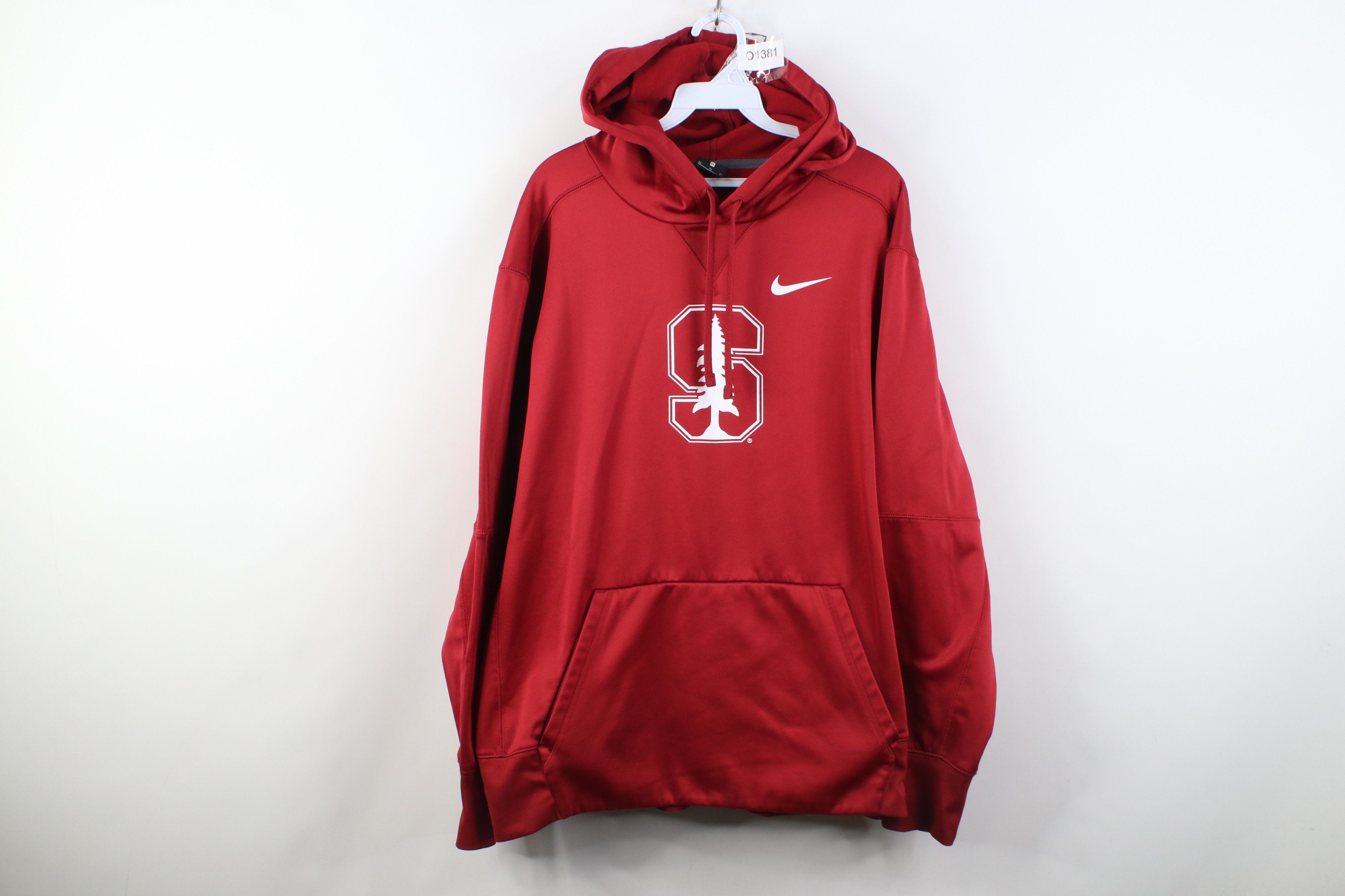 Nike Nike Stanford University Cardinal Hoodie Sweatshirt Red Size US XL / EU 56 / 4 - 1 Thumbnail
