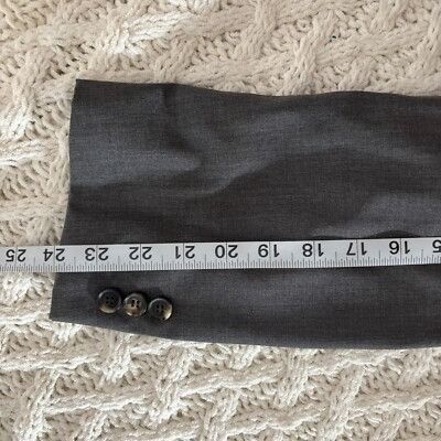 Hugo Boss Hugo Boss Rosselini Movie Blazer Sport Coat Pure Wool 3 Butt Size 40R - 6 Thumbnail