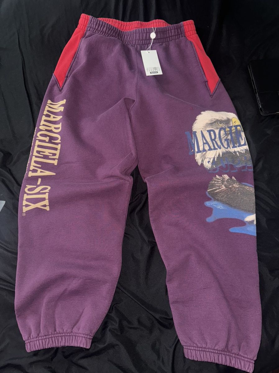 Maison Margiela × Supreme Supreme x Maison Margiela MM6 Eagle Sweatpants size M Size US 32 / EU 48 - 1 Thumbnail