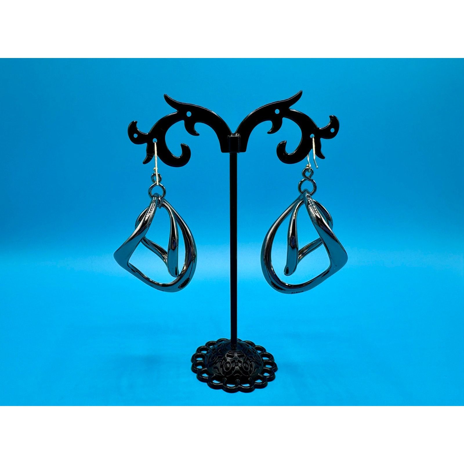 Alexis Bittar Alexis Bittar Gunmetal Gray/Bronze Drop Earrings - New Size ONE SIZE - 3 Thumbnail