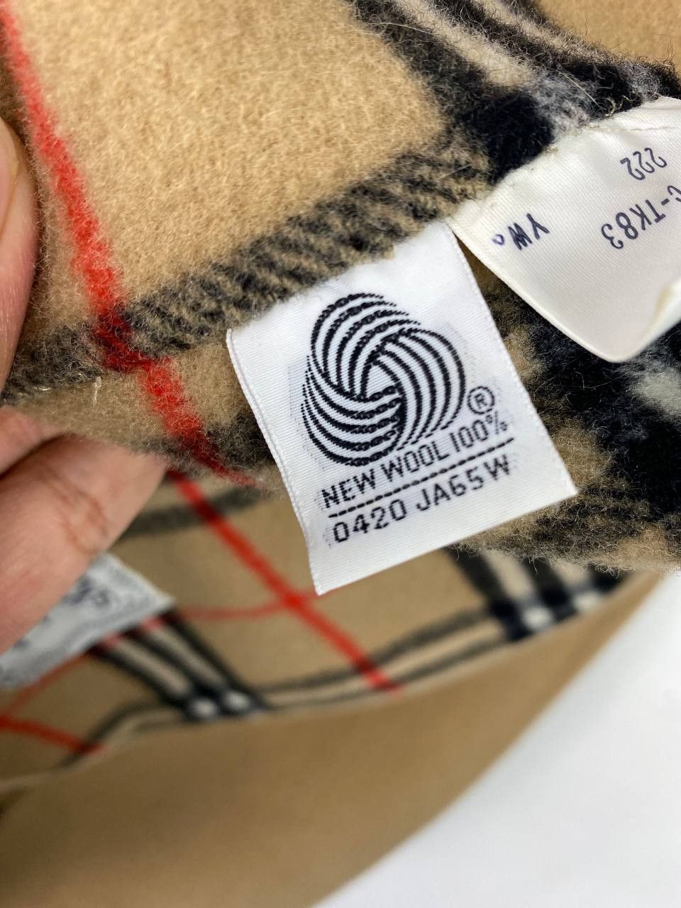 Burberry vintage burberrys wool jacket nova checked lining Size US XL / EU 56 / 4 - 14 Thumbnail
