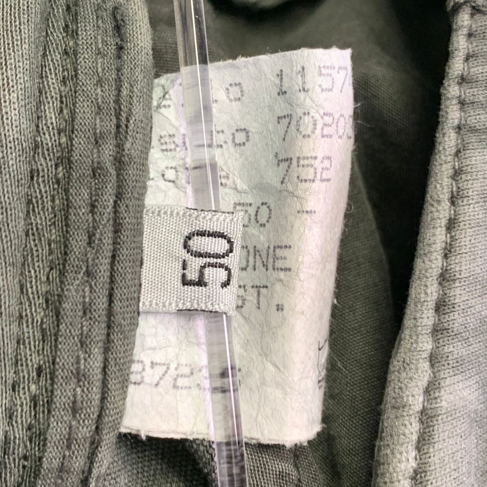 J.W. Brine J.W. BRINE 35 Green Olive Cotton Blend Cargo Casual Pants Size US 35 - 7 Thumbnail