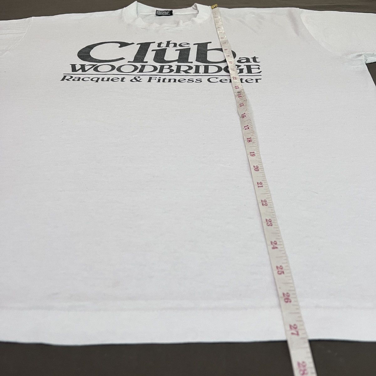Vintage Vintage 90s Club at Woodbridge GYM Fitness Promo XL Faded Size US XL / EU 56 / 4 - 10 Thumbnail