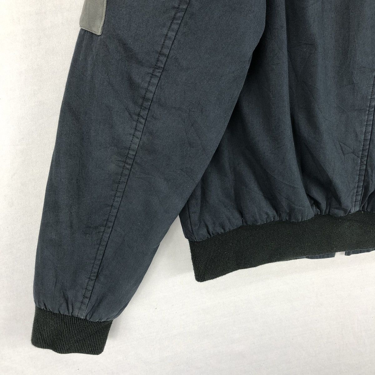 A.P.C. Vintage A.P.C Rue Madame Paris Bomber Jacket Blue Faded Size US S / EU 44-46 / 1 - 6 Thumbnail
