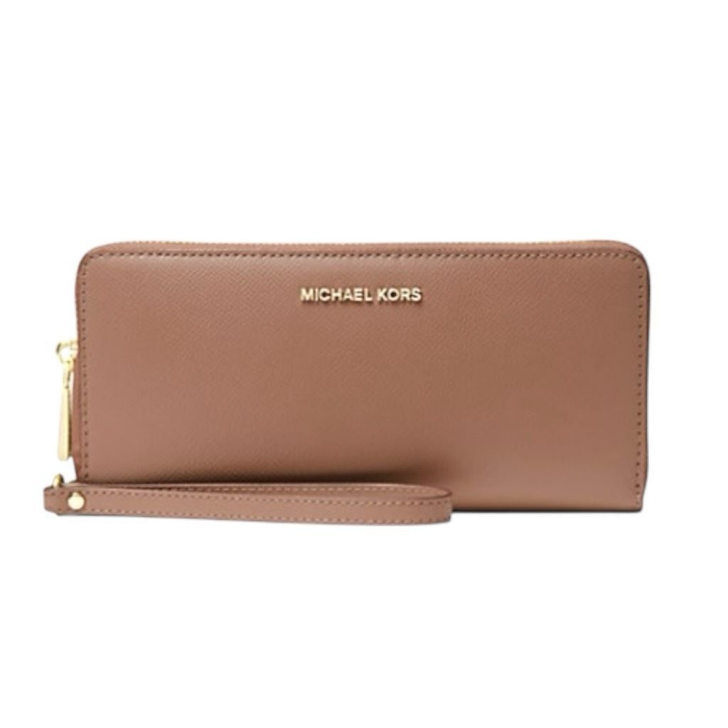 Michael Kors MICHAEL MICHAEL KORS Crossgrain Leather Continental Zip Around Wallet Clutch Bag SOLD OUT $260 Retail Size ONE SIZE - 3 Thumbnail