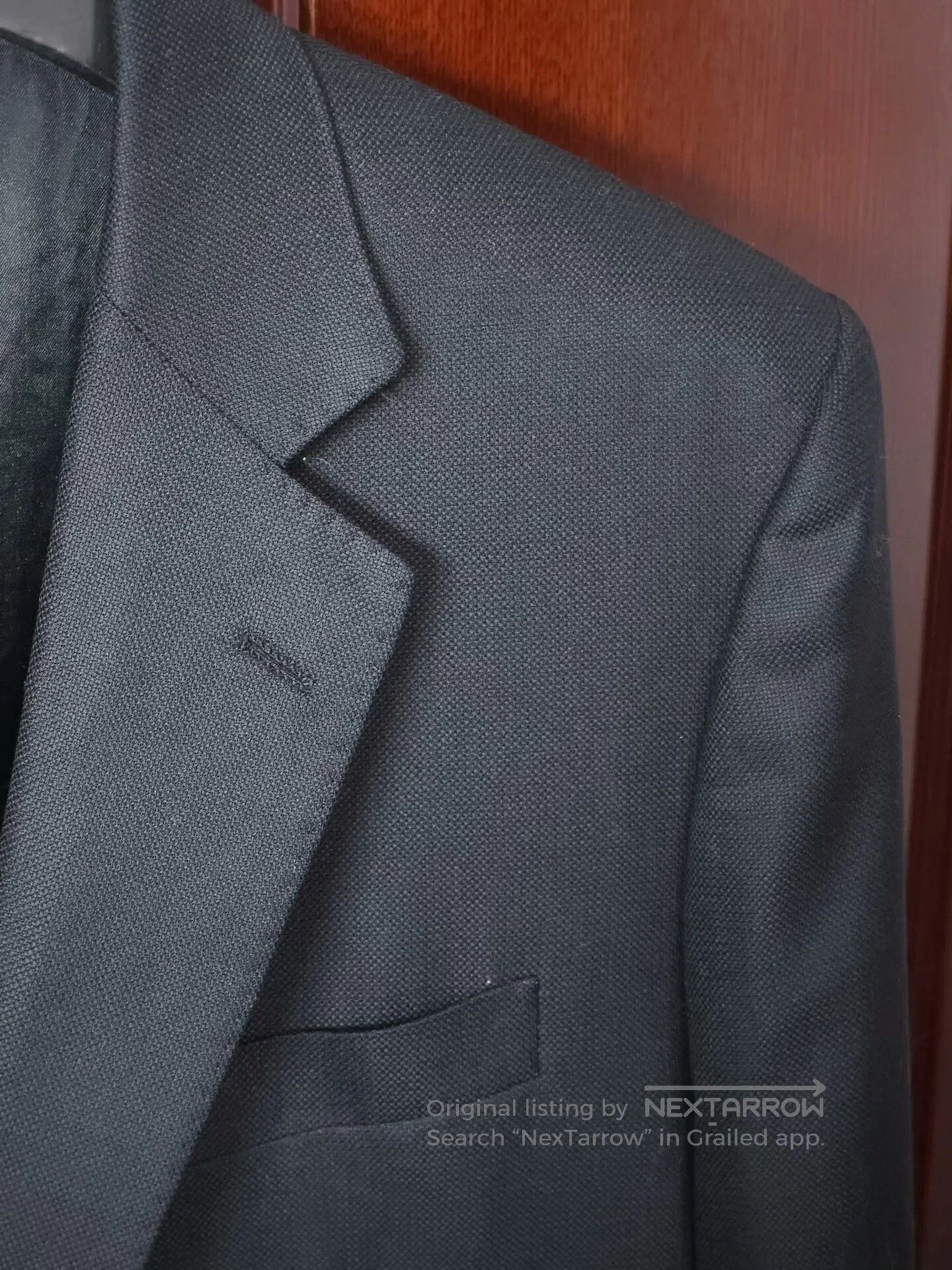 Ermenegildo Zegna Custom Zegna Black Wool Suit. Size US M / EU 48-50 / 2 - 2 Thumbnail