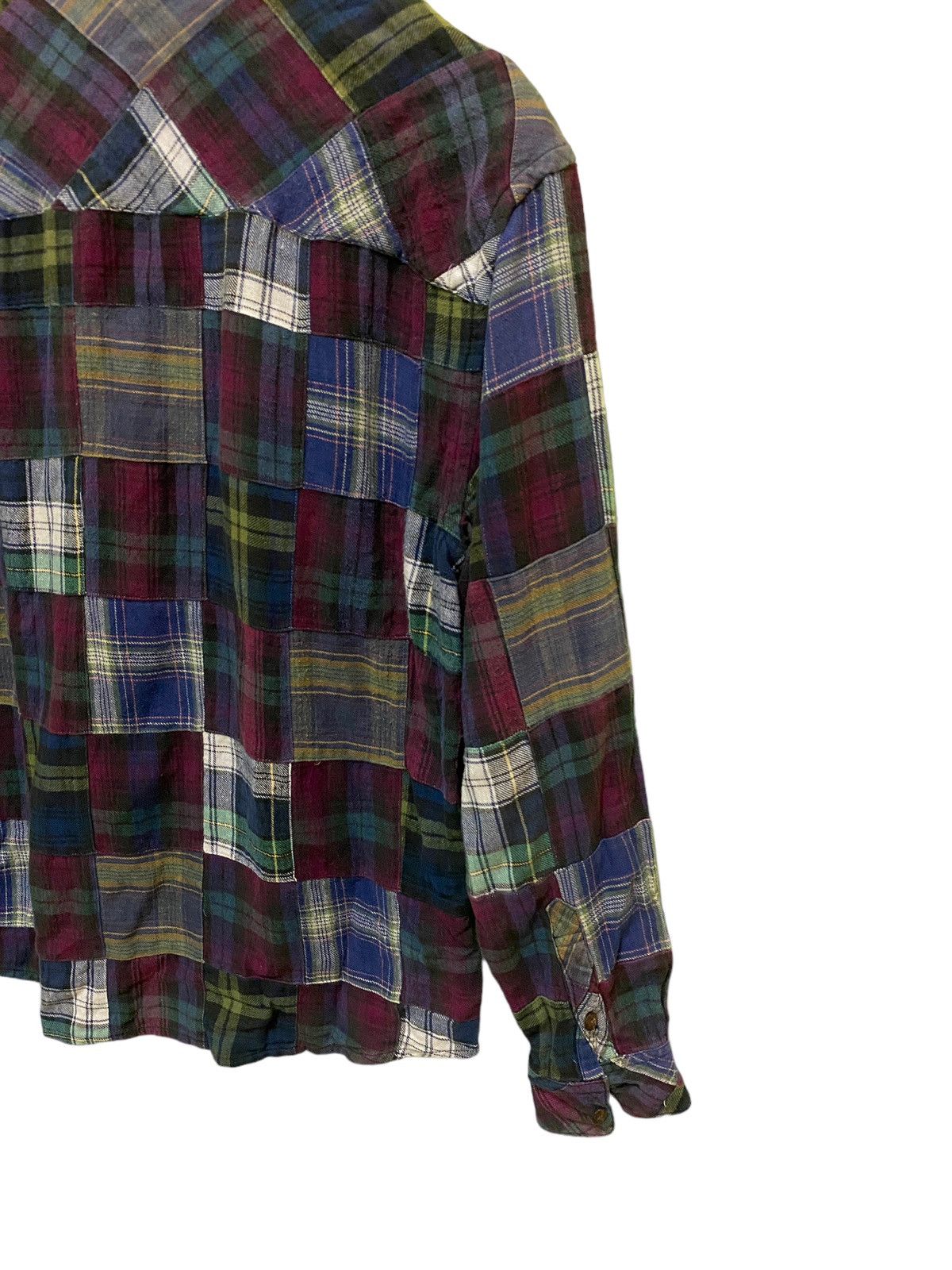 Japanese Brand Rules of Engagement Patchworks Rebuild Flannel Size US S / EU 44-46 / 1 - 10 Thumbnail