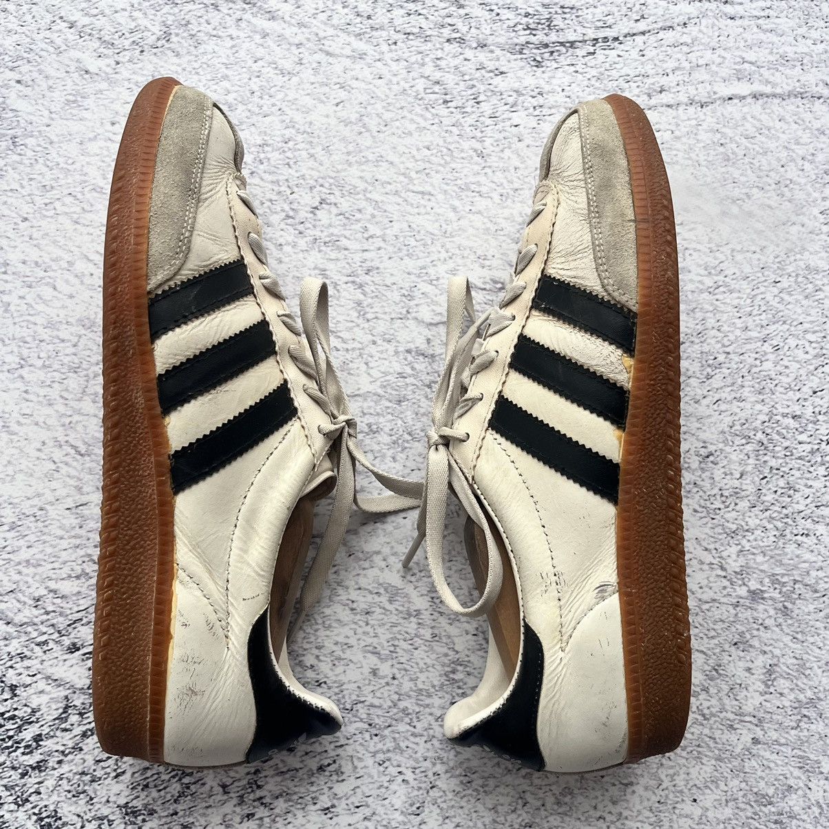 Adidas × Vintage Vintage Adidas Universal Made in Yugoslavia Black White Size US 8.5 / EU 41-42 - 2 Thumbnail