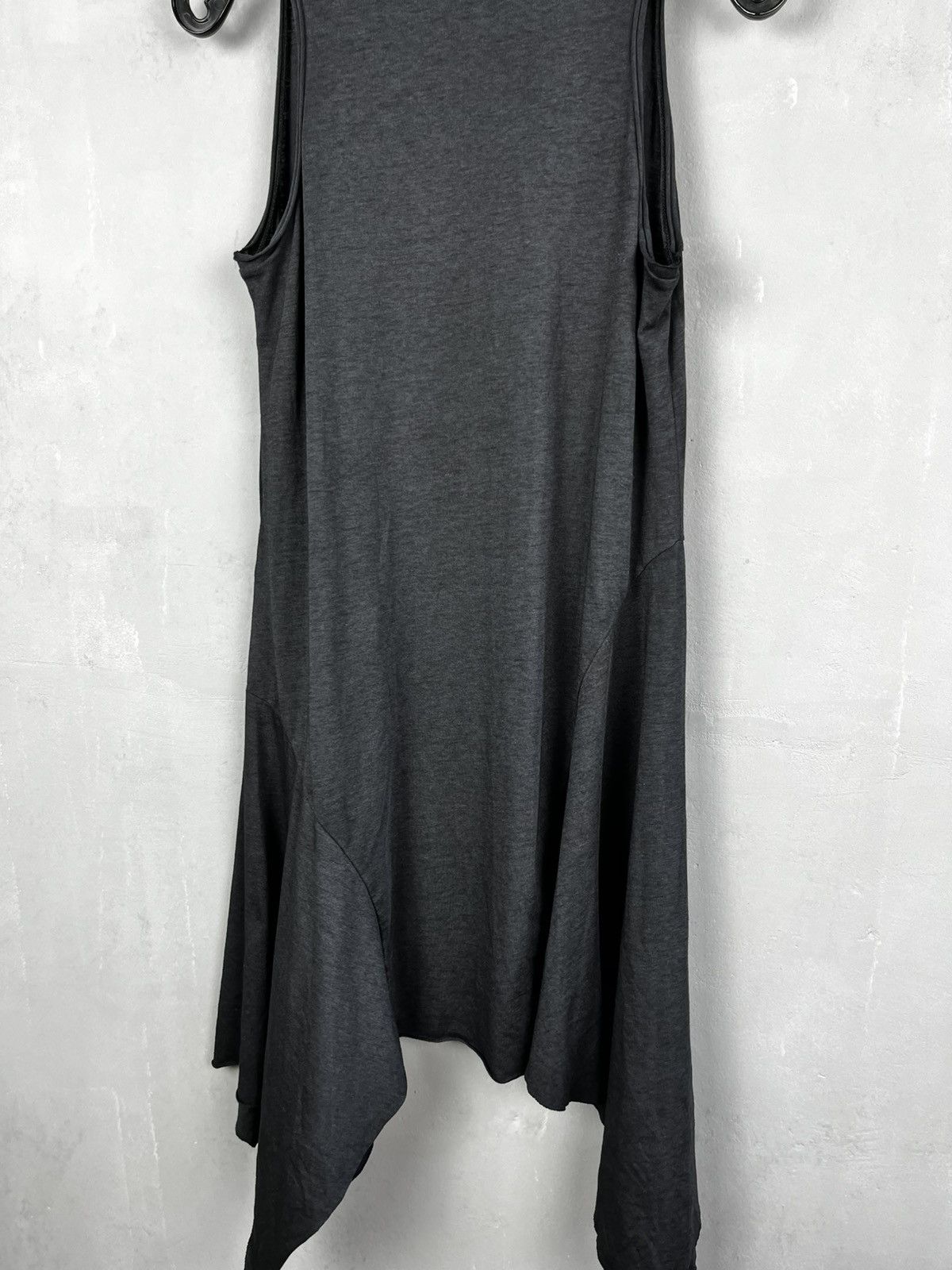 Allsaints AllSaints Tany Loire Asymmetric Dress Washed Black Size M / US 6-8 / IT 42-44 - 7 Thumbnail