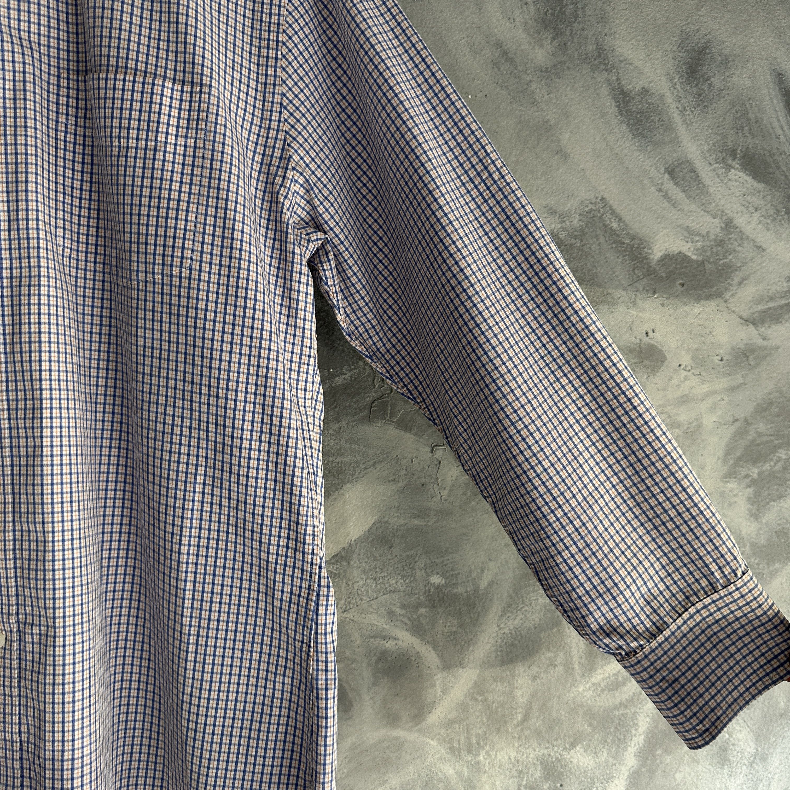 Nordstrom Nordstrom 1901 Button Up Shirt Mens Check Casual Dress Size US L / EU 52-54 / 3 - 4 Thumbnail