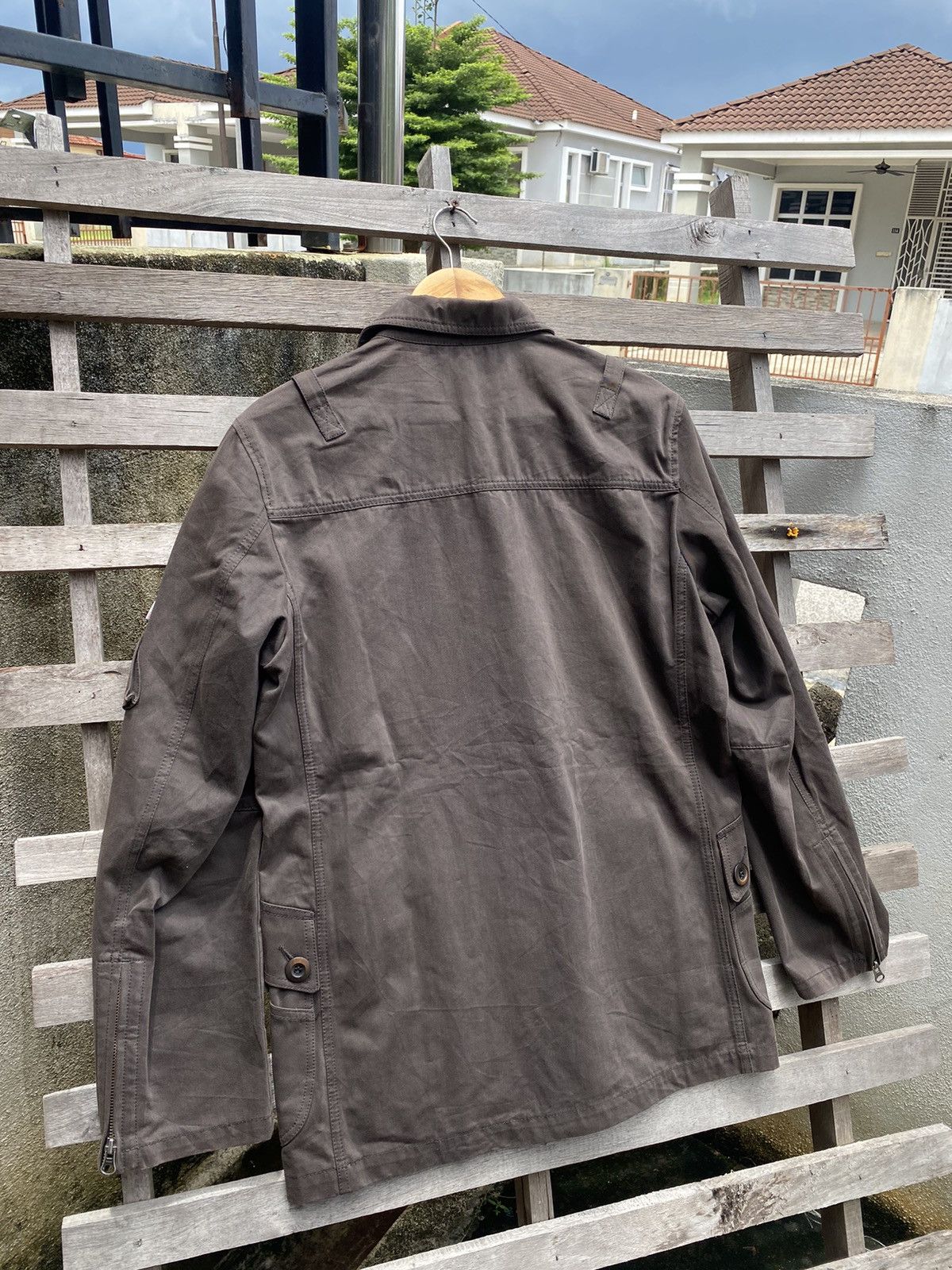 Japanese Brand 🔥 Rare 🔥 Vintage 291295 Homme Utility Pocket Jacket Size US L / EU 52-54 / 3 - 7 Thumbnail