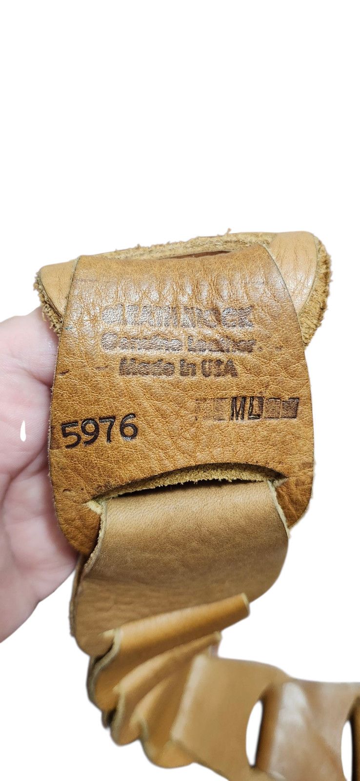 Other LeatheRock Custom Linked Leather Studded Rhinstone Size M/L Size ONE SIZE - 11 Thumbnail